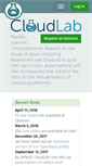Mobile Screenshot of cloudlab.us