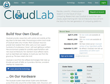 Tablet Screenshot of cloudlab.us